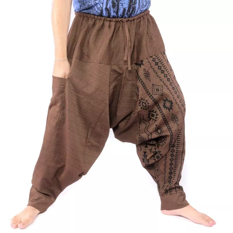 Sarouel à motif aztèque