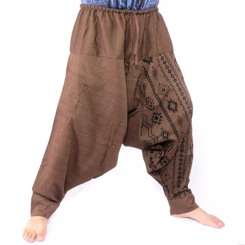 Sarouel à motif aztèque