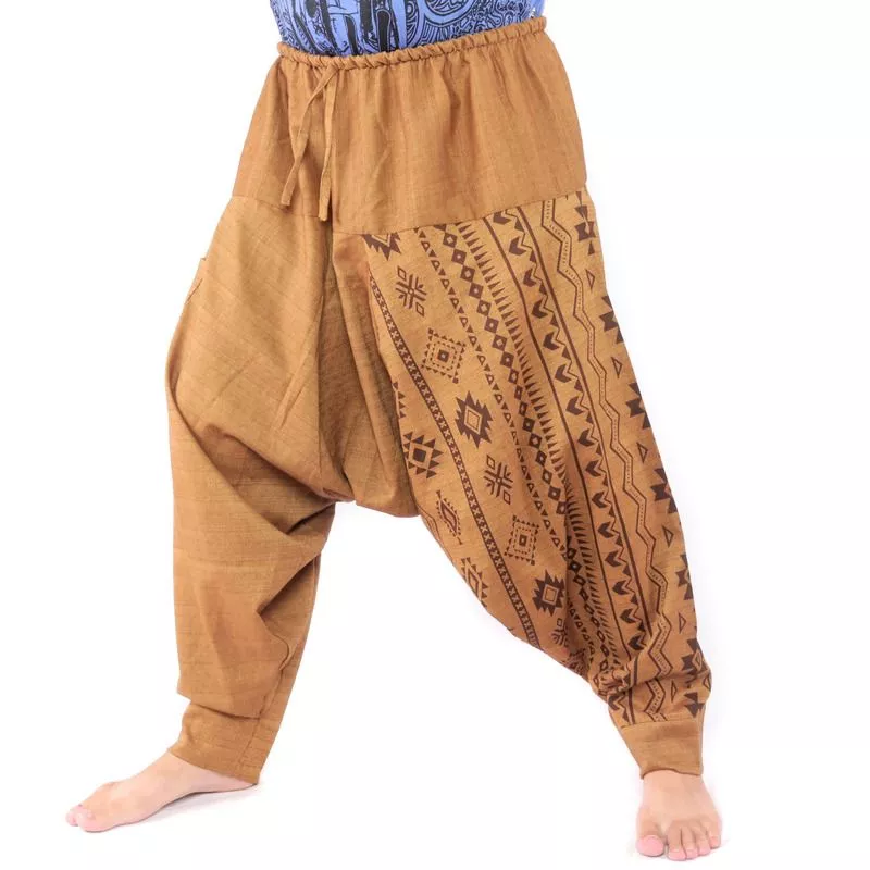 Harem pants Aztec pattern