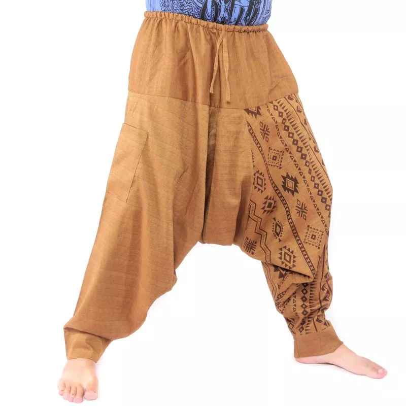 Harem pants Aztec pattern