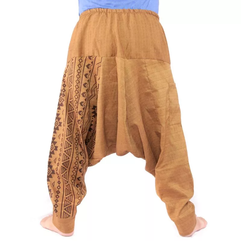 Harem pants Aztec pattern