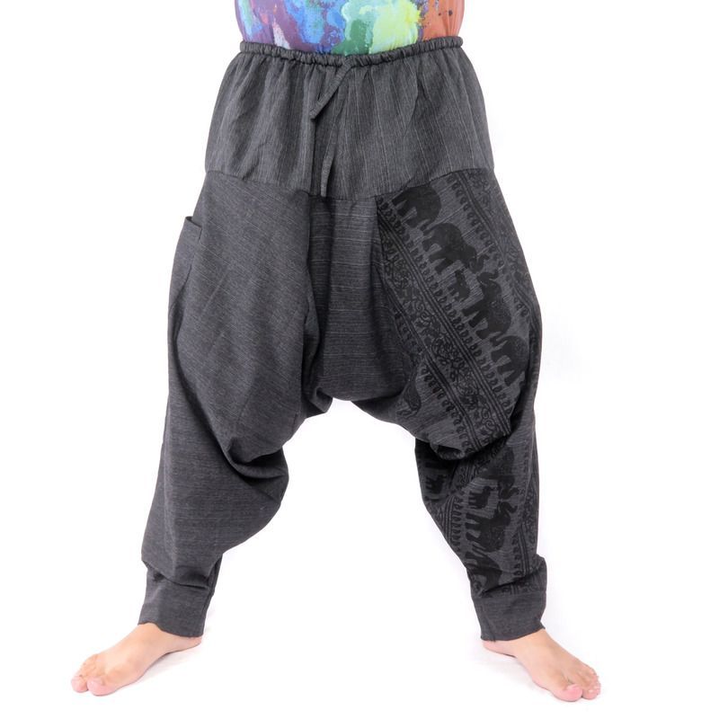 Harem pants elephant pattern