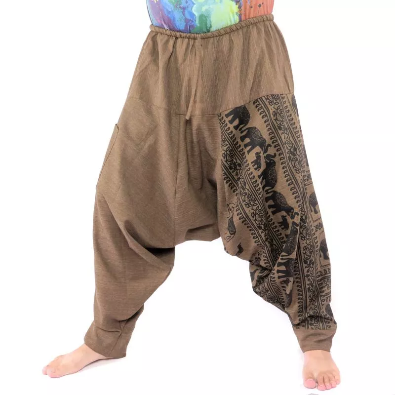 Harem pants elephant pattern