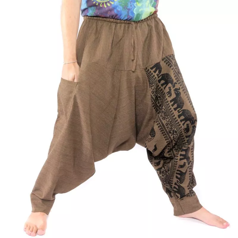 Harem pants elephant pattern