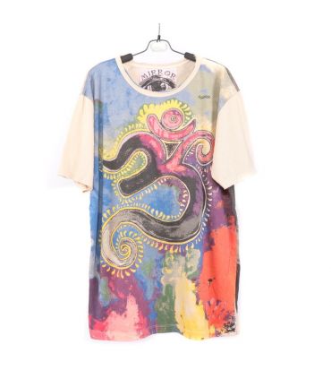 "Mirror" Om T-Shirt Größe L