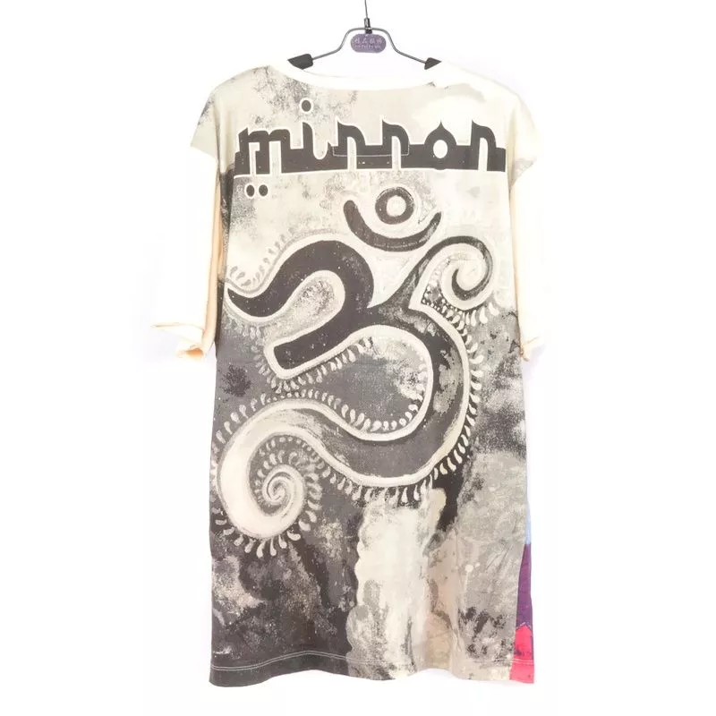 "Mirror" Om T-Shirt Größe L