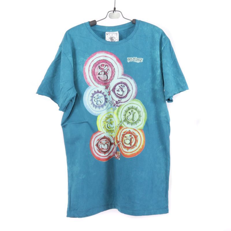 T-shirt "No Time" Om Chakra Taille L
