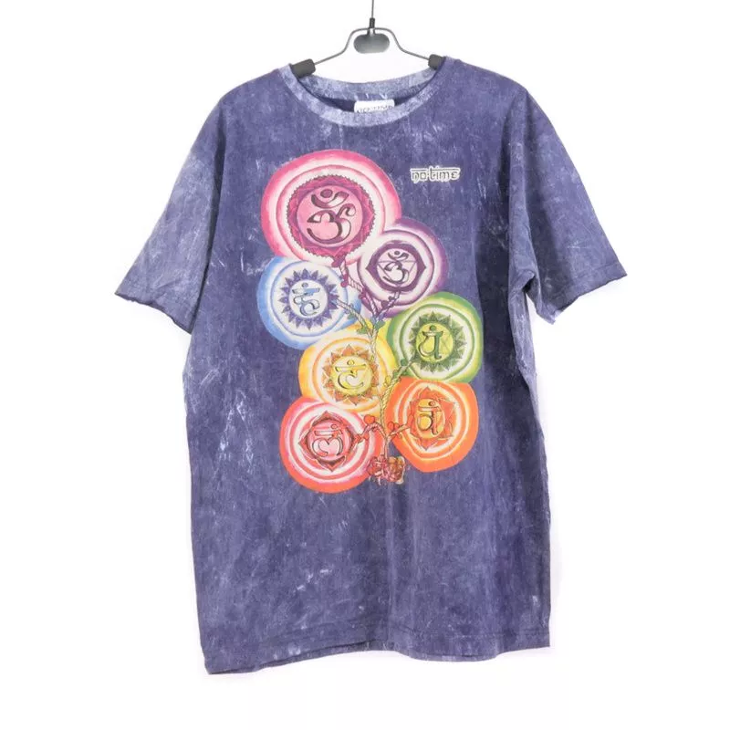 "No Time" Om Chakra T-Shirt Size L
