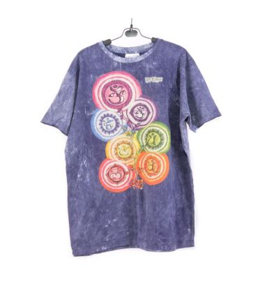 "No Time" Om Chakra T-Shirt Size L