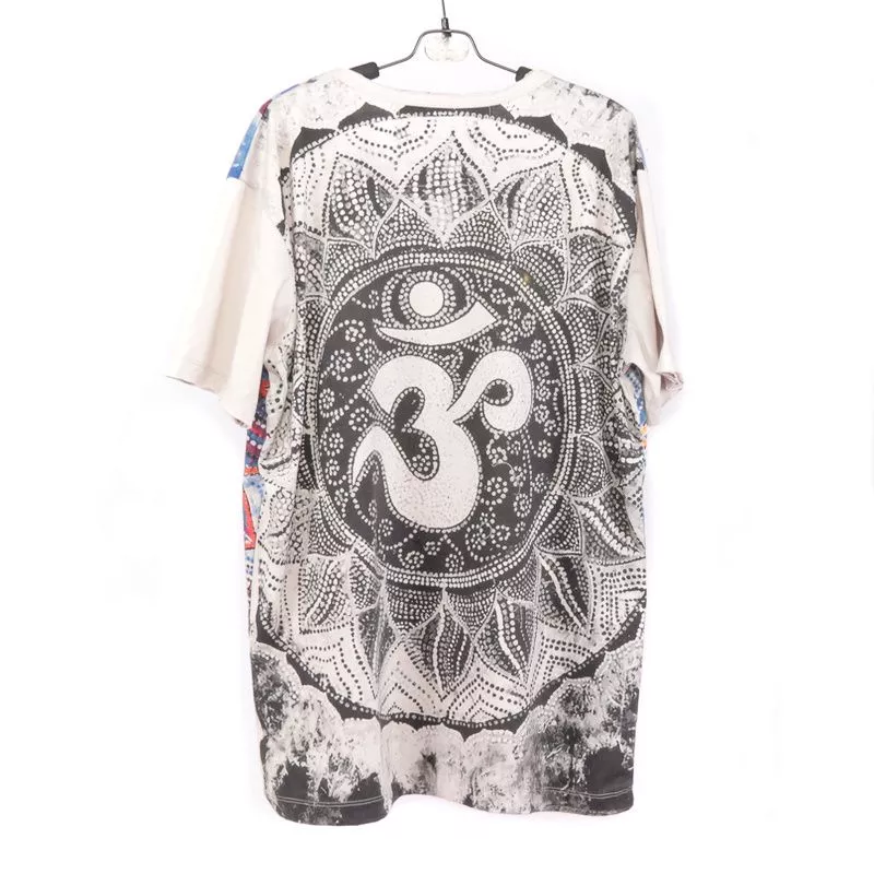 "Mirror" Om T-Shirt Größe L