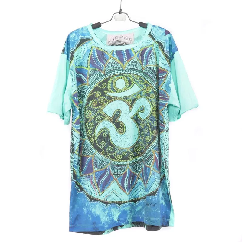"Mirror" Om T-Shirt Size L