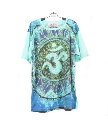 "Mirror" Om T-Shirt Size L