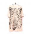 Camiseta "Espejo" Ganesha Elefante Hippie Talla L