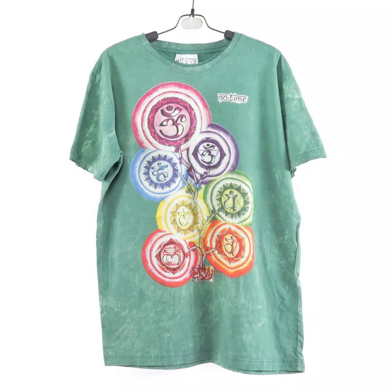 T-shirt "No Time" Taille M délavé