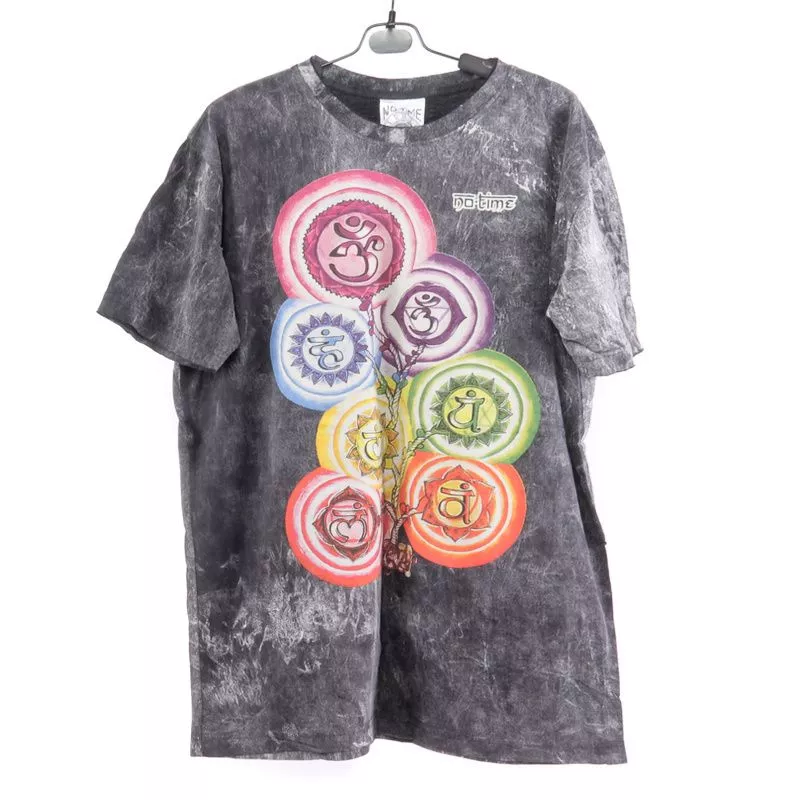 T-shirt "No Time" Taille M délavé