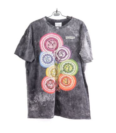 "No Time" T-shirt Size M Stonewashed