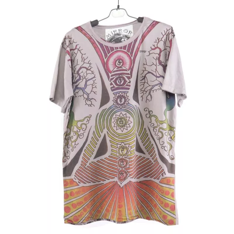 "Mirror" Om T-Shirt Größe M
