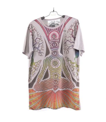 "Mirror" Om T-Shirt Größe M