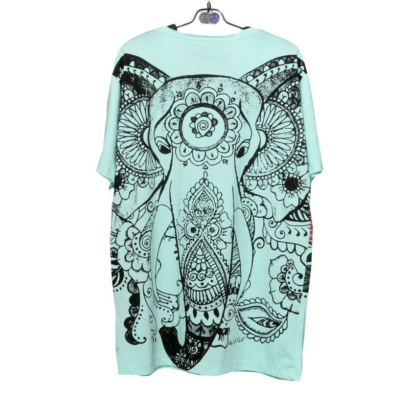 "Mirror" Ganesha Elefant T-Shirt Größe M