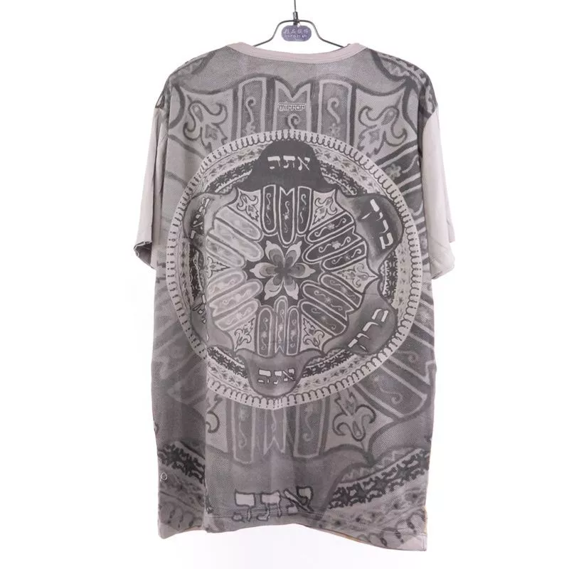 "Mirror" Om T-Shirt Größe M