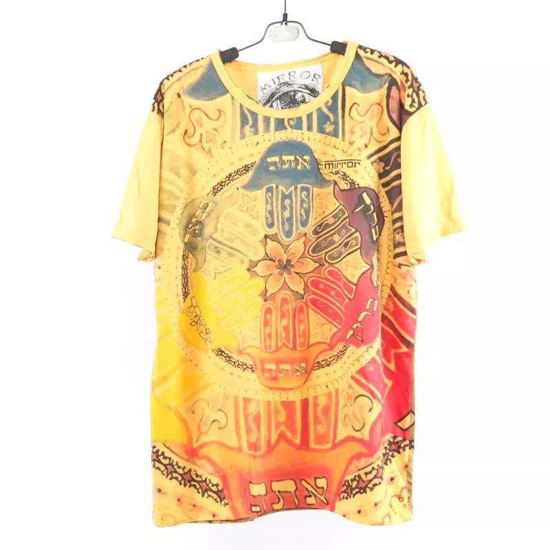 "Mirror" Om T-Shirt Größe M