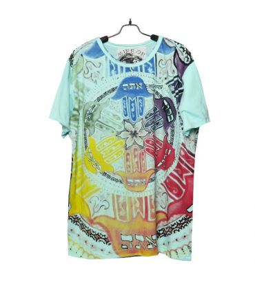 "Mirror" Om T-Shirt Größe M