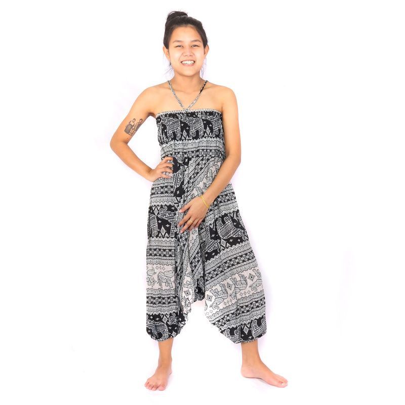 Amazon.com: likemary Harem Pants for Women - Genie Pants - 2 in 1  Convertible Harem Jumpsuit - Hippie Pants - Boho Pants Peacock Print Aqua  Blue & Pink : Clothing, Shoes & Jewelry