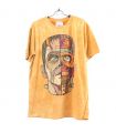 "No Time" T-Shirt Frankenstein Größe M Stonewashed