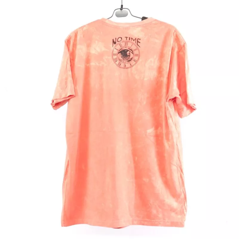 "No Time" T-Shirt Frankenstein Größe M Stonewashed