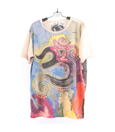 "Mirror" Om T-Shirt Size M