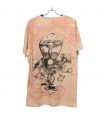 "Mirror" Tintenfisch, Krake, Pilze T-Shirt Größe M