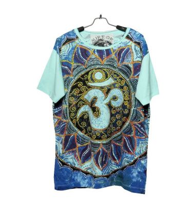 ॐ "Mirror" Om T-Shirt Größe M