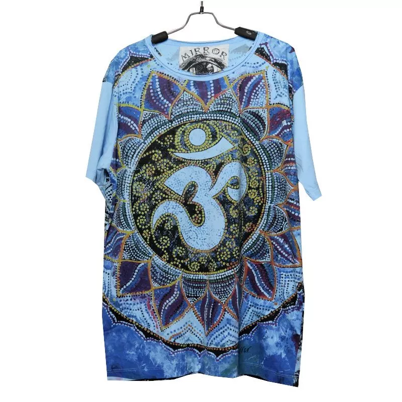 ॐ "Mirror" Om T-Shirt Size M