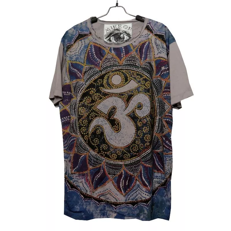 ॐ "Mirror" Om T-Shirt Size M