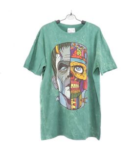 "No Time" Frankenstein T-Shirt Größe L