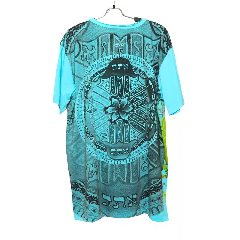 "Mirror" Hand der Fatima T-Shirt Größe L