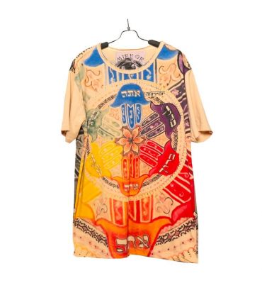 "Mirror" Om T-shirt Size M