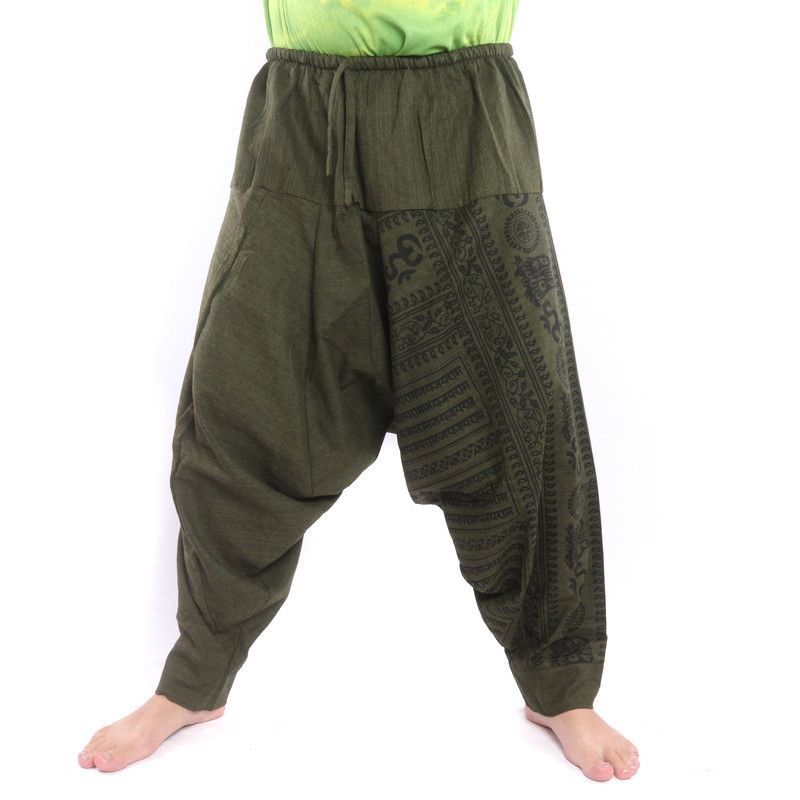 Pantalones de harén de Buda