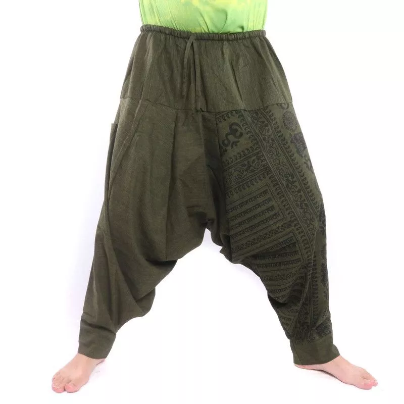 Pantalons de harem de Bouddha