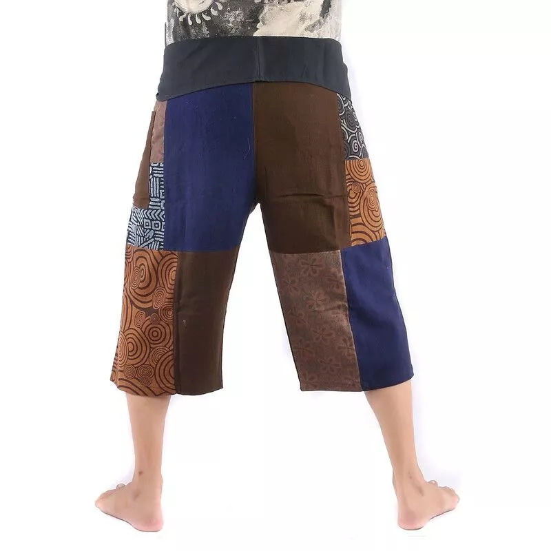 Short à patchwork Thai Fischerman