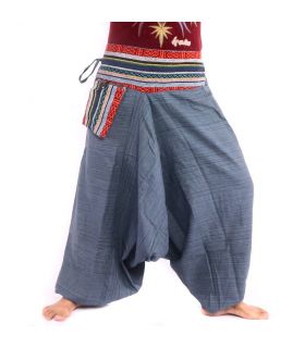 Harem pants traditional Cottonmix grey