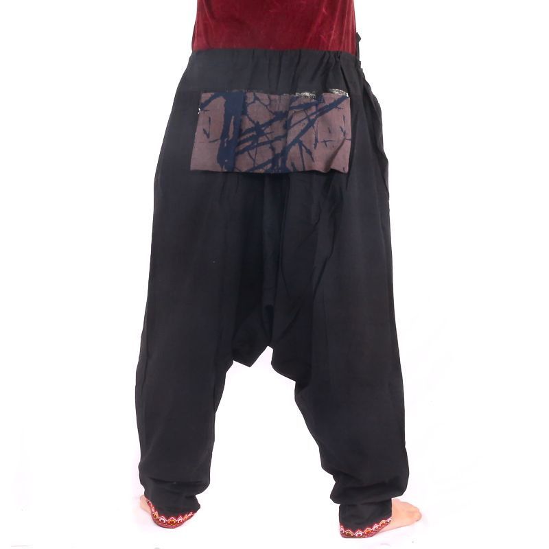 Harem pants Hmong style sideways to tie up
