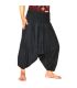 Pum pants black cotton mix