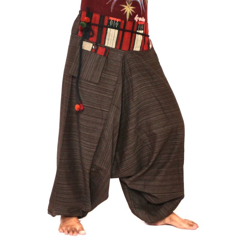 Jing Shop - Tribal harem pants mountain 