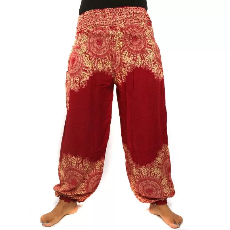 Pantalon harem viscose Mandala