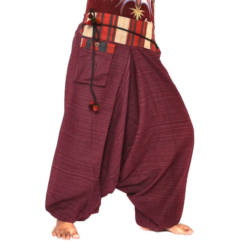Pantalones de harén tribal boho Mountain Peoples