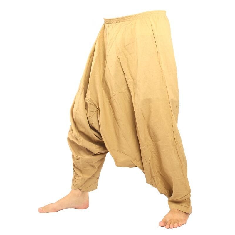 Pantalones de harén de algodón