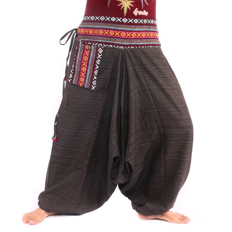 Pantalones de harén tailandeses tradicionales
