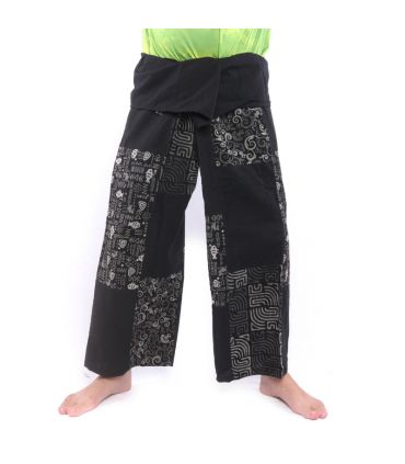 Thai Fischerhose Patchwork Größe L