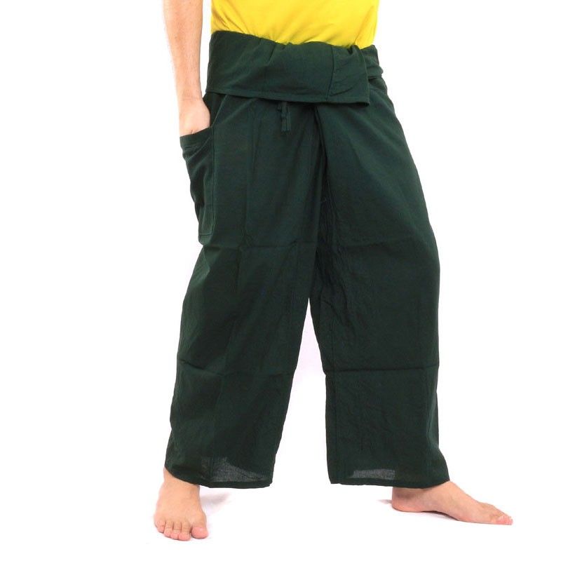 Pantalón de pescador tailandés Viscosa envolvente